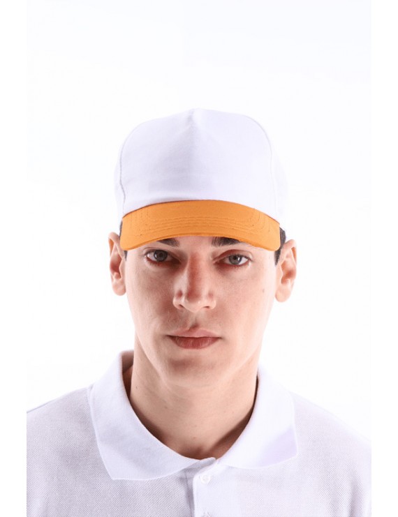 İş Kıyafetleri | Regular Şapka Turuncu - Beyaz | Konemon Tekstil | iş elbiseleri | iş ayakkabısı | iş kıyafeti satan yerler