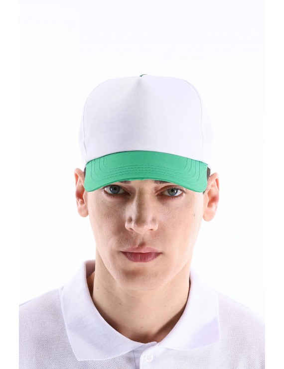 İş Kıyafetleri | Regular Şapka Yeşil - Beyaz | Konemon Tekstil | iş elbiseleri | iş ayakkabısı | iş kıyafeti satan yerler