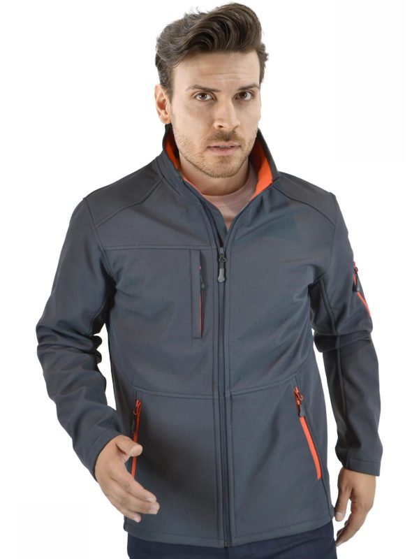 İş Kıyafetleri | Rubi Softshell Mont Gri | Konemon Tekstil | iş elbiseleri | iş ayakkabısı | iş kıyafeti satan yerler