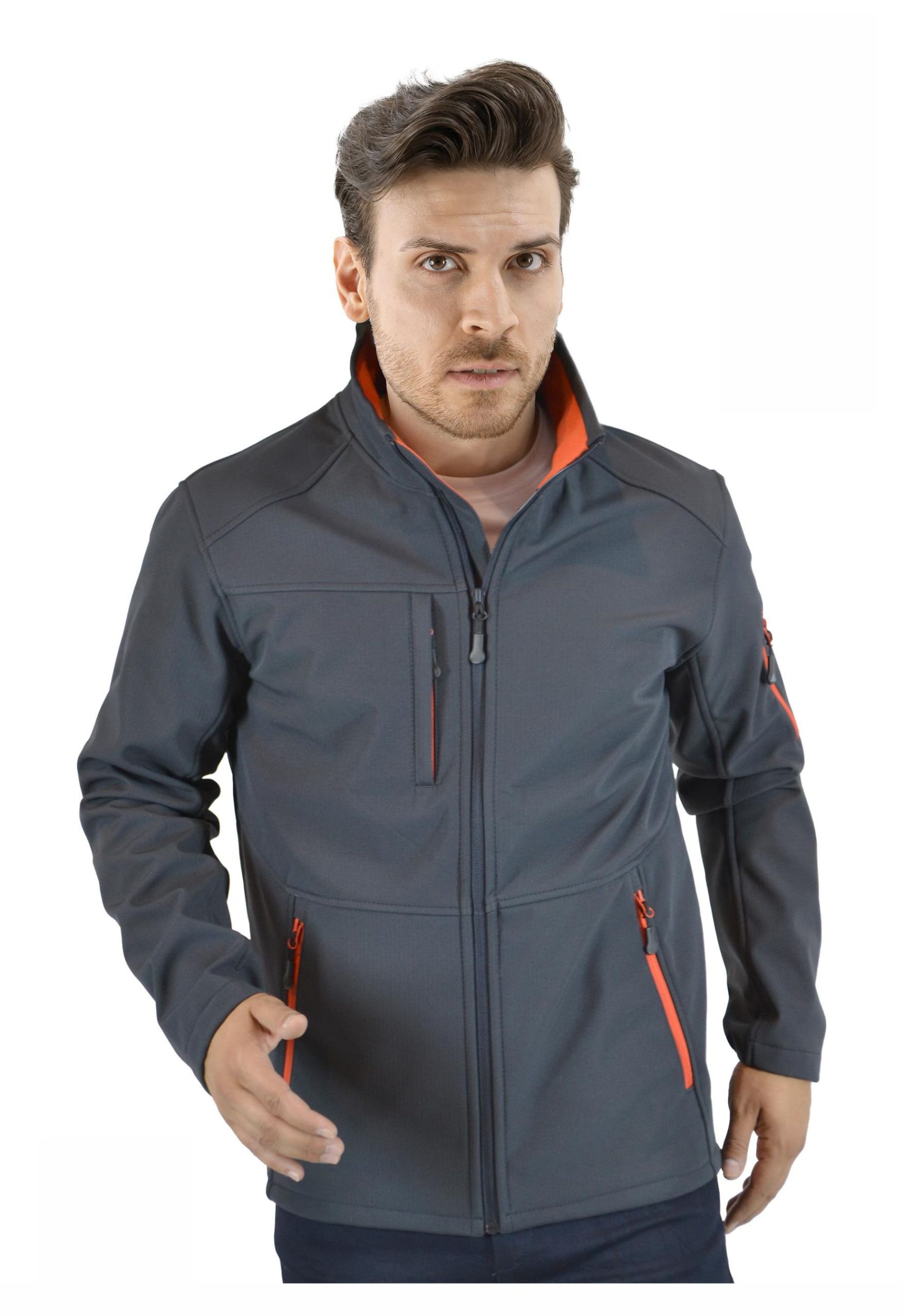 İş Kıyafetleri | Rubi Softshell Mont Gri | Konemon Tekstil | iş elbiseleri | iş ayakkabısı | iş kıyafeti satan yerler