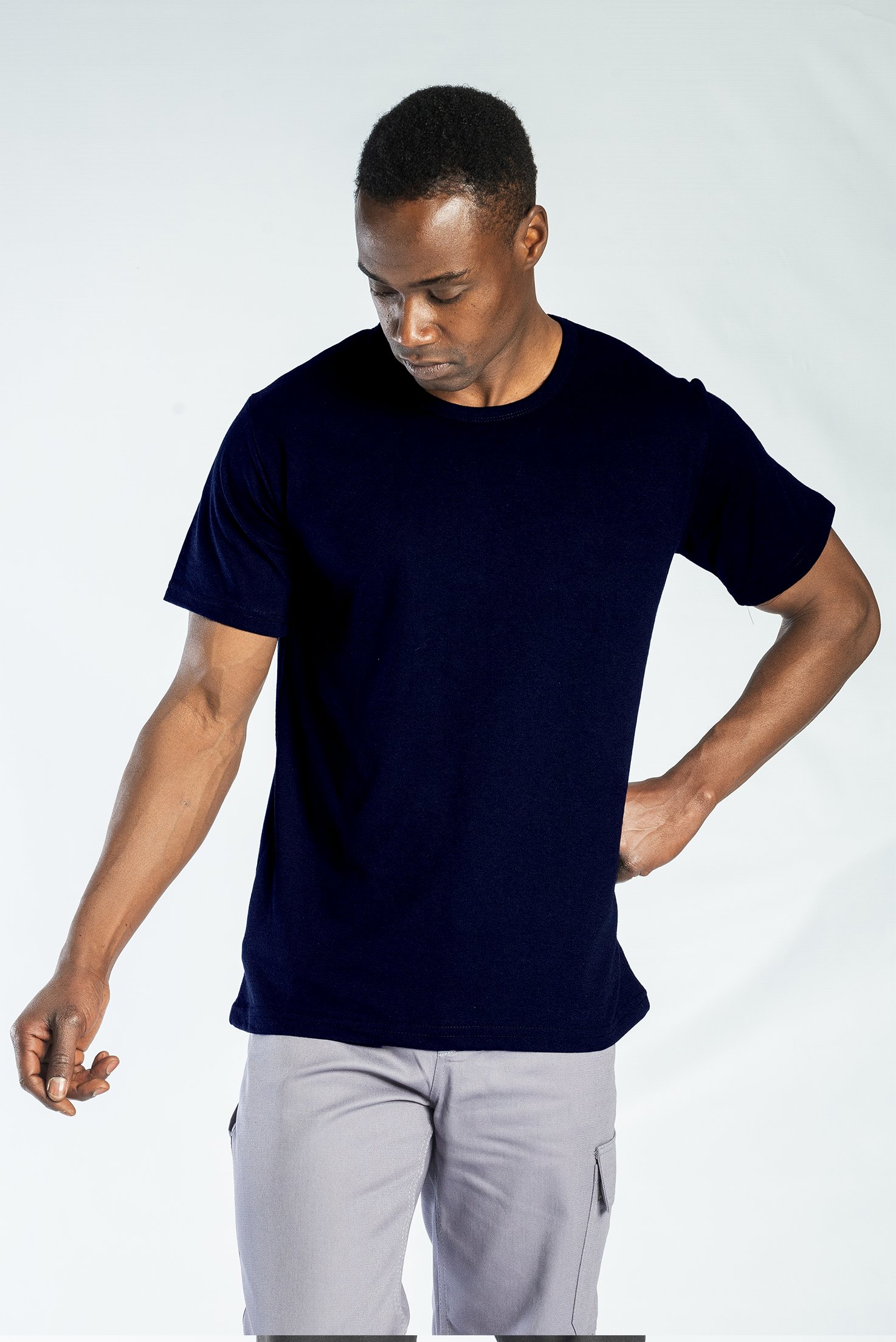 İş Kıyafetleri | Elegans Basic Bisiklet Yaka T Shirt Lacivert | Konemon Tekstil | iş elbiseleri | iş ayakkabısı | iş kıyafeti satan yerler