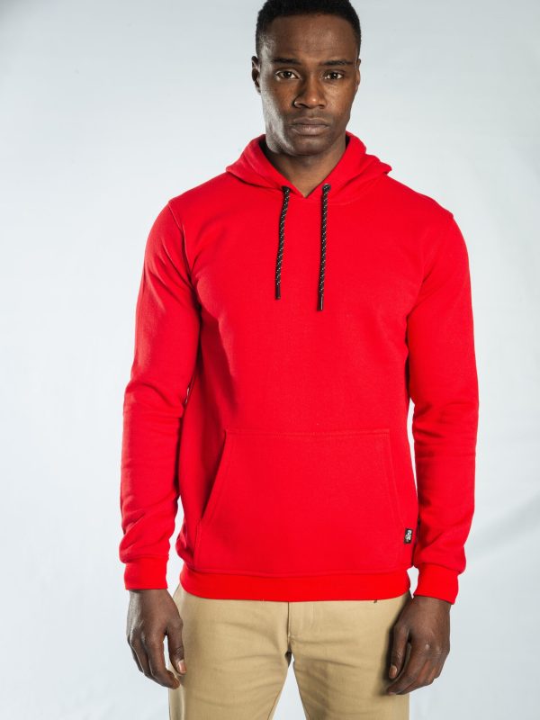 İş Kıyafetleri | Kapüşonlu Sweatshirt Kırmızı | Konemon Tekstil | iş elbiseleri | iş ayakkabısı | iş kıyafeti satan yerler