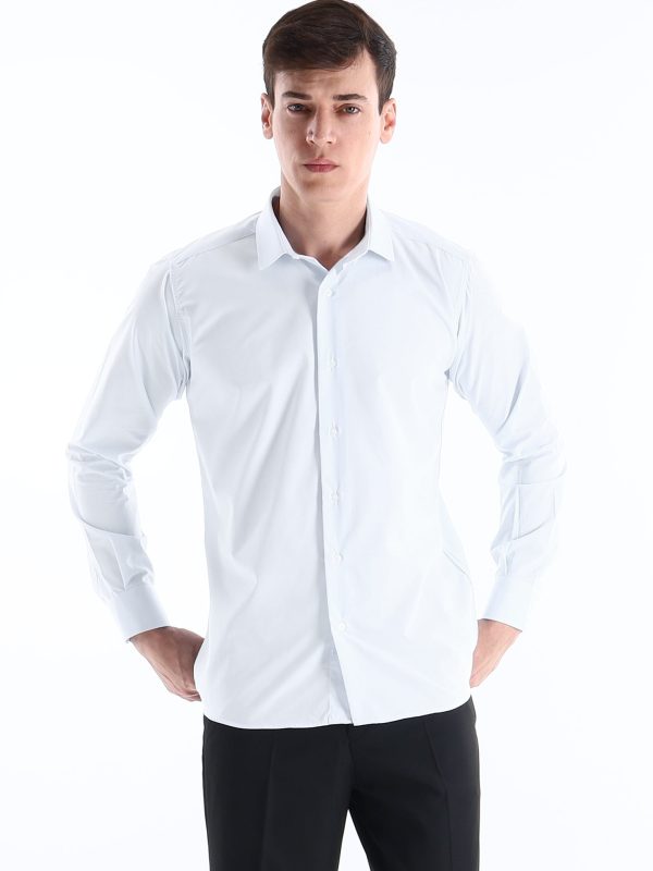 İş Kıyafetleri | Klasik Erkek Beyaz Gömlek | Konemon Tekstil | iş elbiseleri | iş ayakkabısı | iş kıyafeti satan yerler