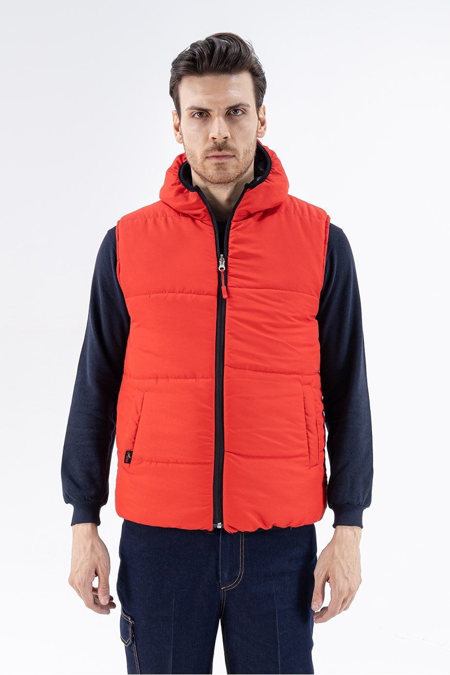 İş Kıyafetleri | Lina Yelek Çift Taraflı İçi Kırmızı | Konemon Tekstil | iş elbiseleri | iş ayakkabısı | iş kıyafeti satan yerler