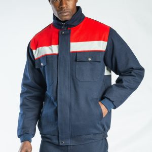 İş Kıyafetleri | Oscar Mont Kırmızı Lacivert | Konemon Tekstil | iş elbiseleri | iş ayakkabısı | iş kıyafeti satan yerler