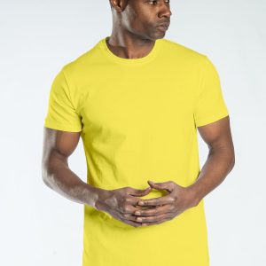 İş Kıyafetleri | Regular Basic Bisiklet Yaka T Shirt Sarı | Konemon Tekstil | iş elbiseleri | iş ayakkabısı | iş kıyafeti satan yerler