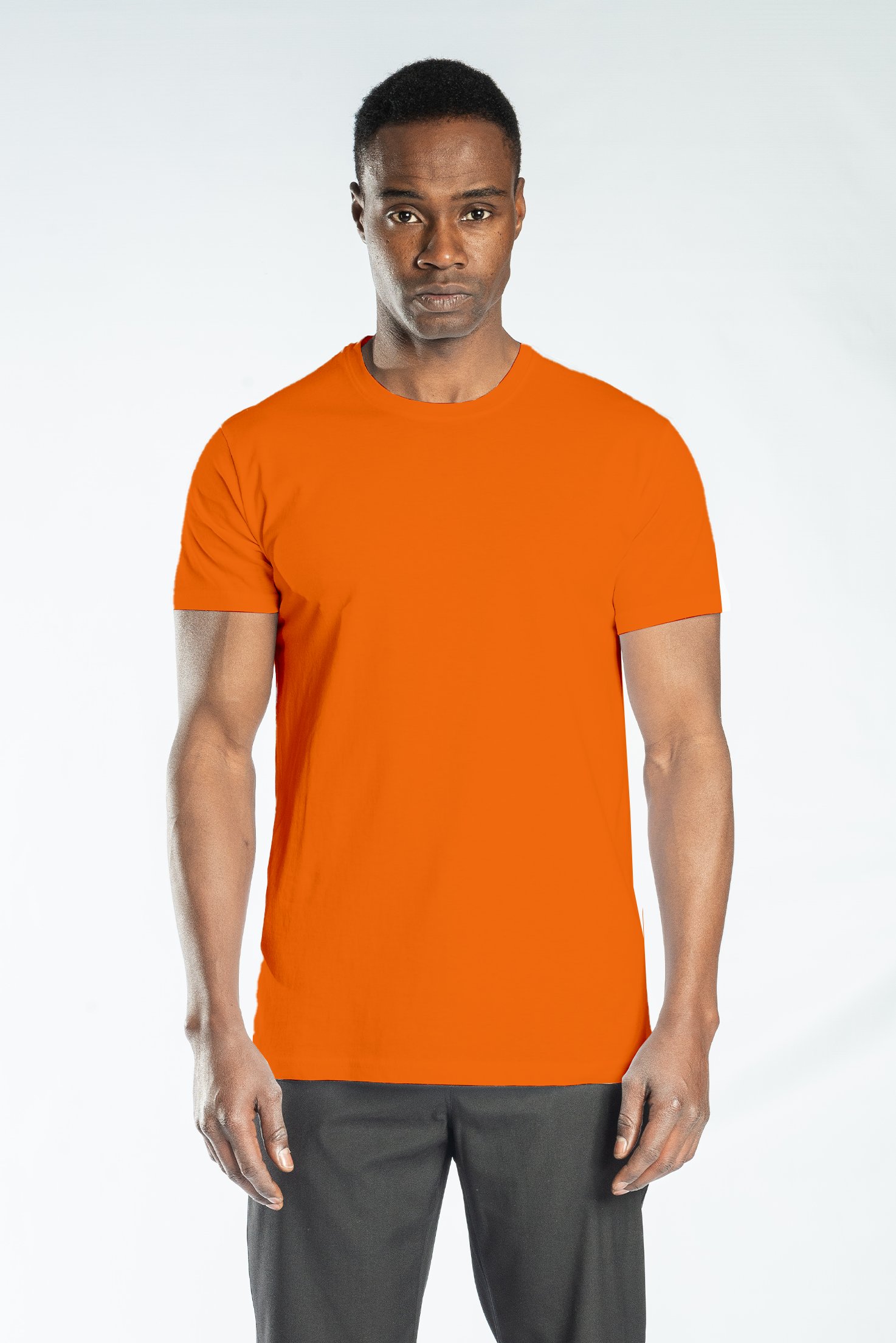 İş Kıyafetleri | Regular Basic Bisiklet Yaka T Shirt Turuncu | Konemon Tekstil | iş elbiseleri | iş ayakkabısı | iş kıyafeti satan yerler