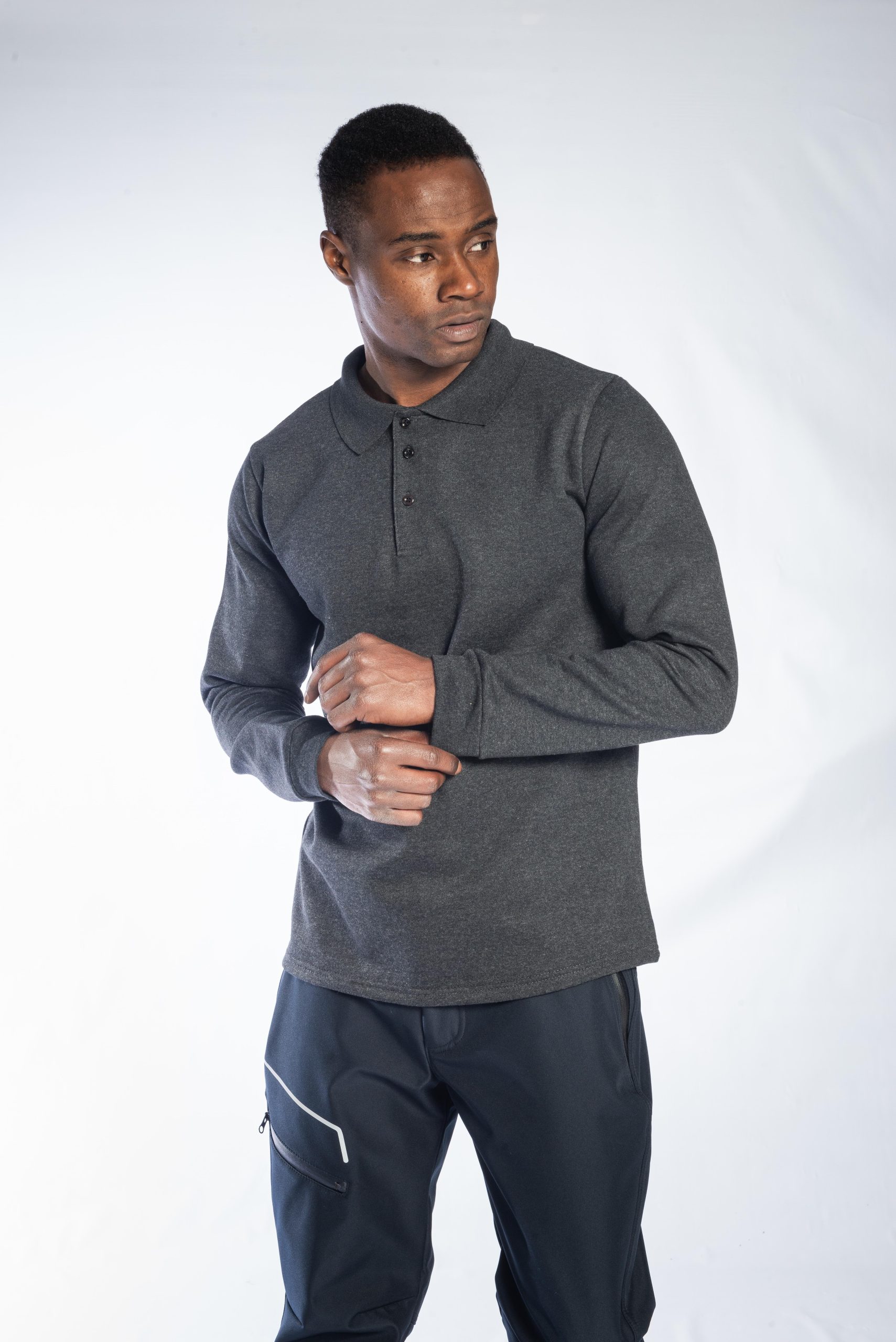 İş Kıyafetleri | Regular Polo Sweatshirt Antrasit | Konemon Tekstil | iş elbiseleri | iş ayakkabısı | iş kıyafeti satan yerler