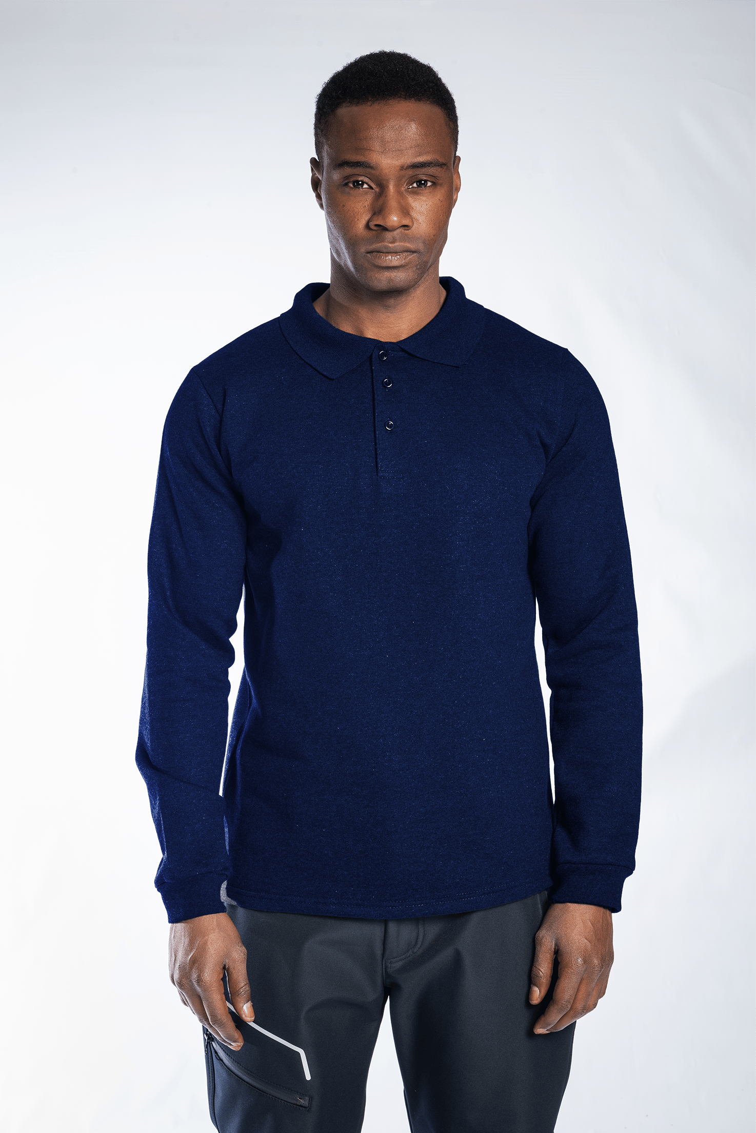 İş Kıyafetleri | Regular Polo Sweatshirt Lacivert | Konemon Tekstil | iş elbiseleri | iş ayakkabısı | iş kıyafeti satan yerler