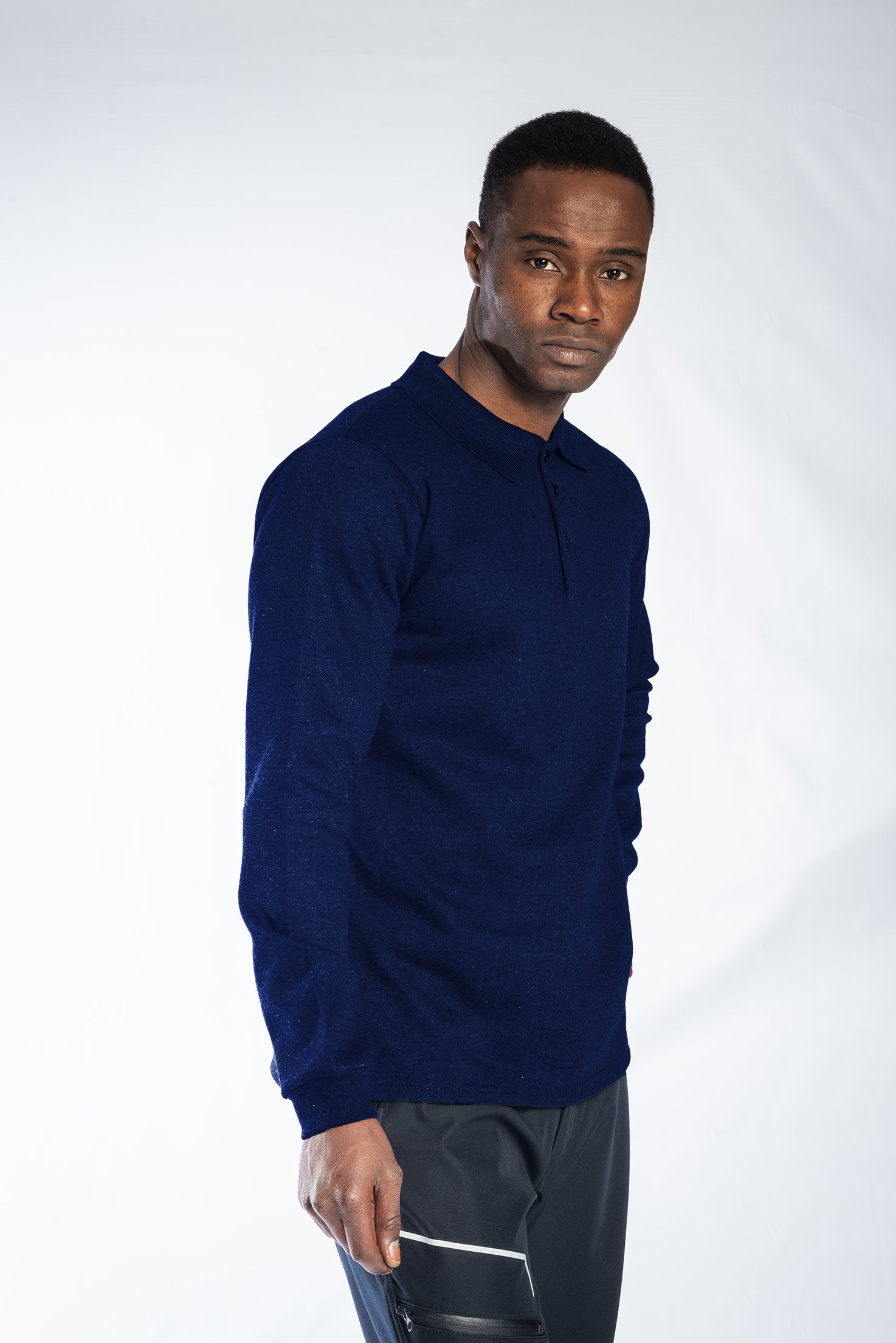 İş Kıyafetleri | Regular Polo Sweatshirt Lacivert | Konemon Tekstil | iş elbiseleri | iş ayakkabısı | iş kıyafeti satan yerler