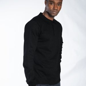 İş Kıyafetleri | Regular Polo Sweatshirt Siyah | Konemon Tekstil | iş elbiseleri | iş ayakkabısı | iş kıyafeti satan yerler